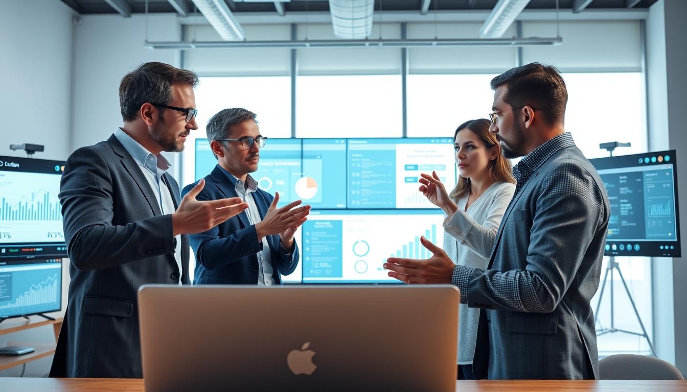 Business data analysis and visualization systems